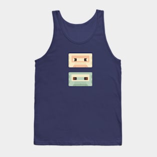 retro cassette Tank Top